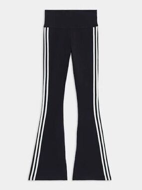(NWT) Splits59 Raquel High Waist Flare Leggings with Double Stripes (M) 32”